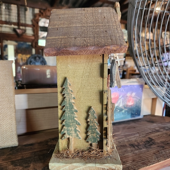 The Outdoorsman Rustic Cabin Decor Moose Fish Welcome - Picture 4 of 8